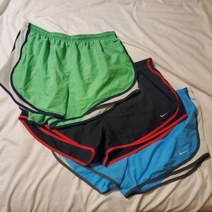 Bundle of Three Pairs Women's Nike Shorts